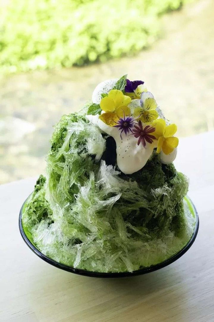 かき氷・抹茶(1540円・税込)