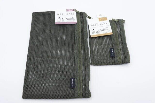 セリア メッシュケース フラットタイプ 商品タグ