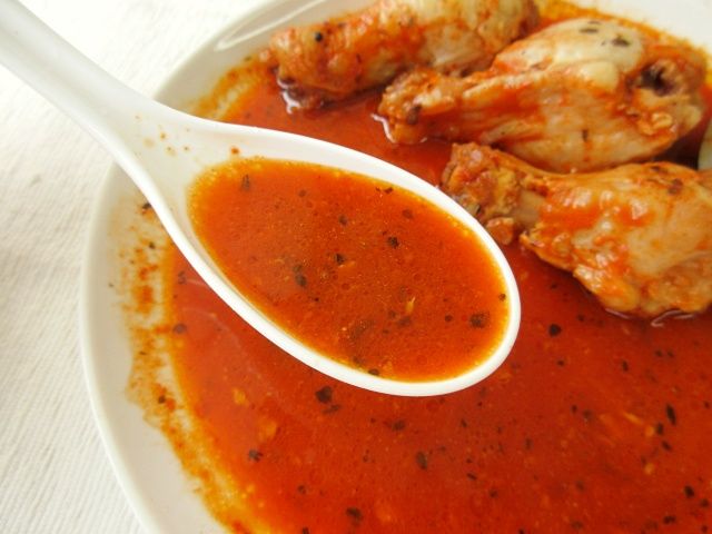 ピリピリチキンの特製ソース