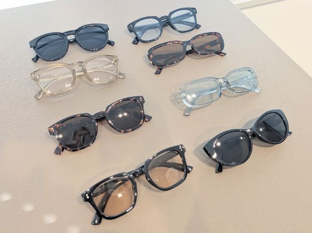 サングラスのラインナップ