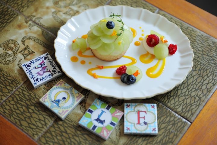 「シャインマスカットのタルト」700円 ※8～10月ごろ提供