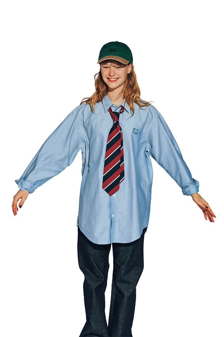 ネクタイやサスペンダー、ゆるっとシャツでトラッドコーデを完成させよう！