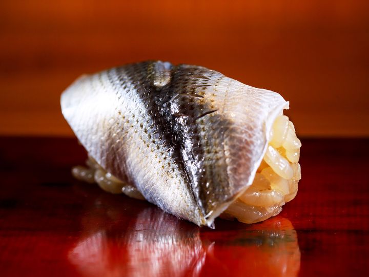 人形町『すし 其一』の「コハダ」