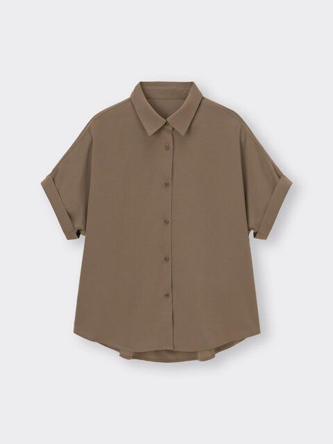 GU ドレープシャツ