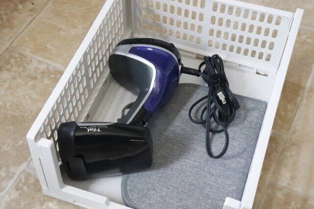 ダイソーの重ねる収納グッズ