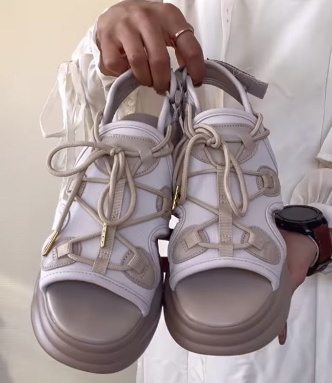 しまむら「厚底スポーツサンダル」