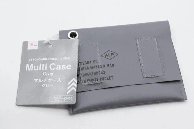 ダイソーのマルチケース グレーのパッケージ