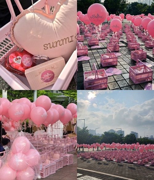 ソンミがファンに送ったプレゼント