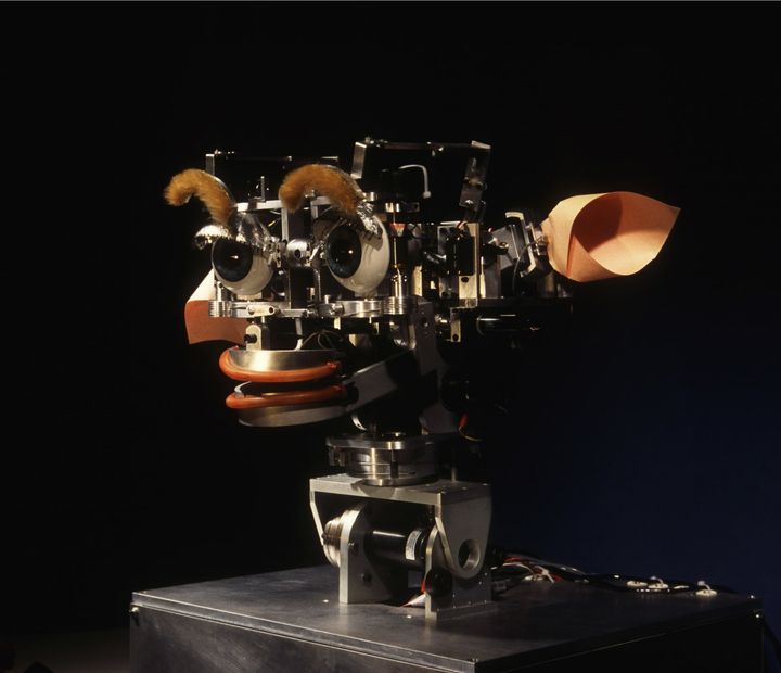 1990年代後半に開発した対話型ロボット「Kismet」。Photo_ Rick Friedman/Getty Images