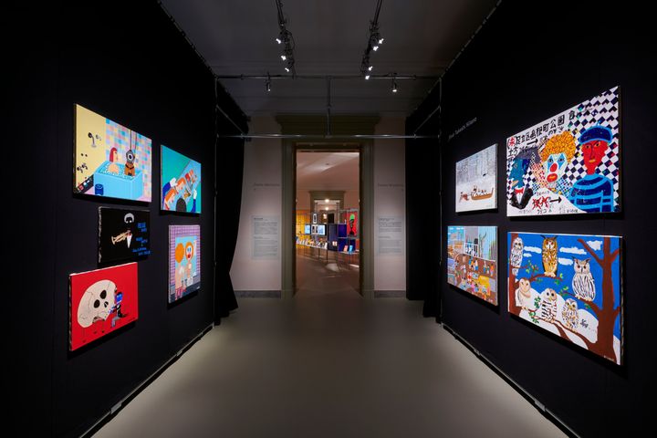 2014年以来、横尾忠則はカルティエ財団からの依頼により肖像画を描いてきた。