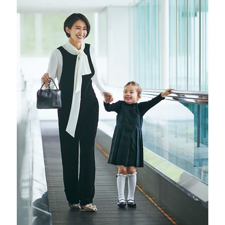 オケージョン対応可能なサロペットコーデ