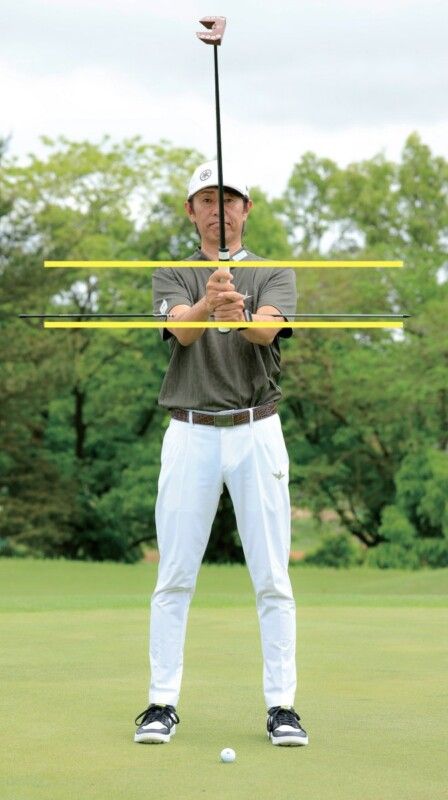 パットは“目線”を変えると上手くなる！真っ直ぐ構えられる見方とは？