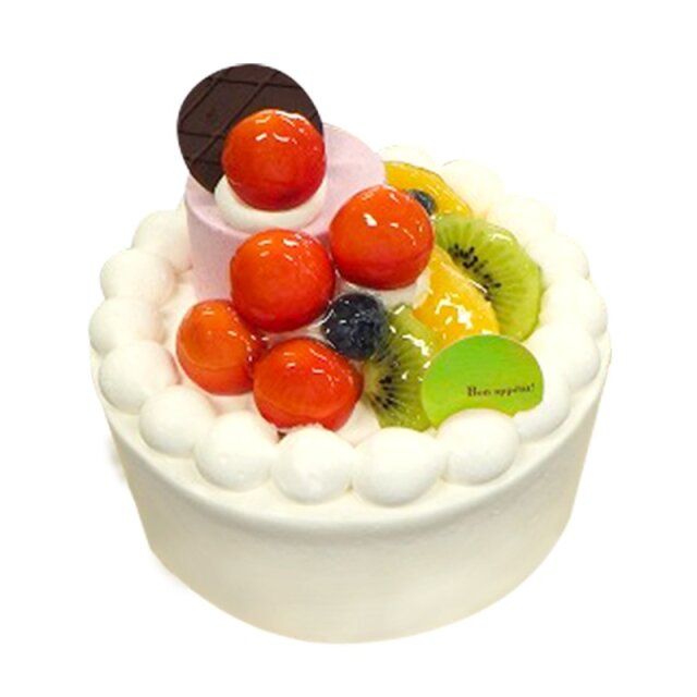 シャトレーゼの【6月限定】国産さくらんぼのデコレーション14cm