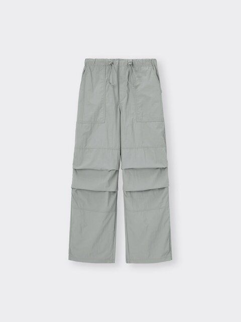 GUレディーステックパラシュートプルオンパンツ