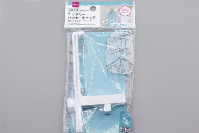 ダイソー ランドリーハンガーキャッチ（ロングタイプ） パッケージ