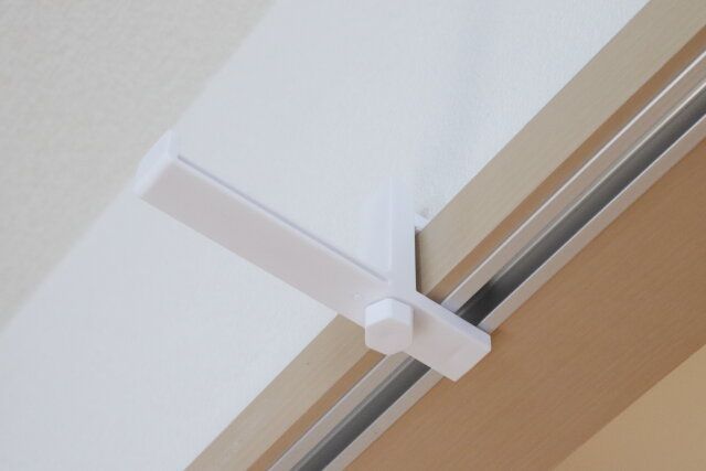 ダイソー ランドリーハンガーキャッチ（ロングタイプ） 固定方法