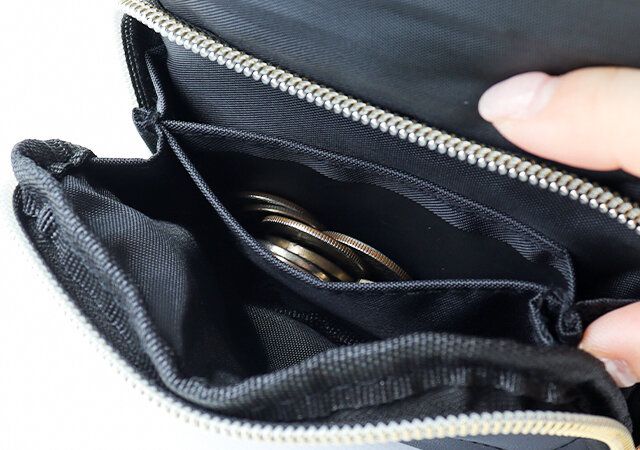 スマホポーチ 小銭収納