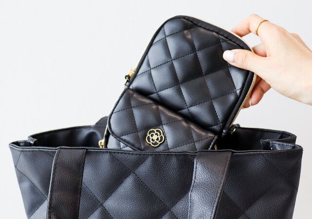 スマホポーチ バッグインバッグ