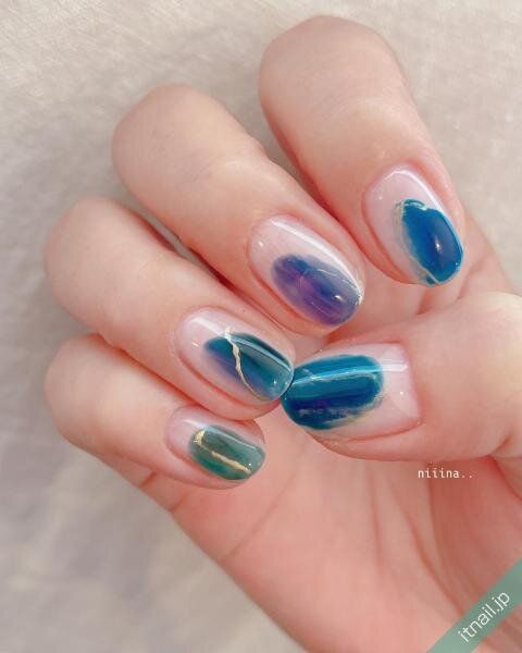a little salon niiinaが投稿したネイルデザイン [photoid:I0118104] via Itnail Design (735360)