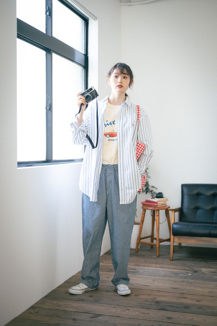 暑い日も涼しく着られる“ルーズボトム”のお手本コーデ5選。程よい抜け感が上級者な佇まい【FUDGE FRIEND おしゃれさんの毎日コーディネート】