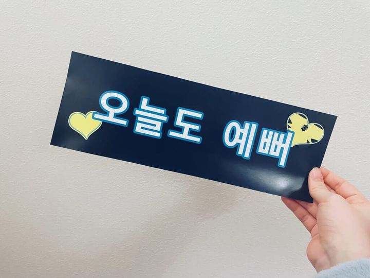 韓国アイドルのスローガン