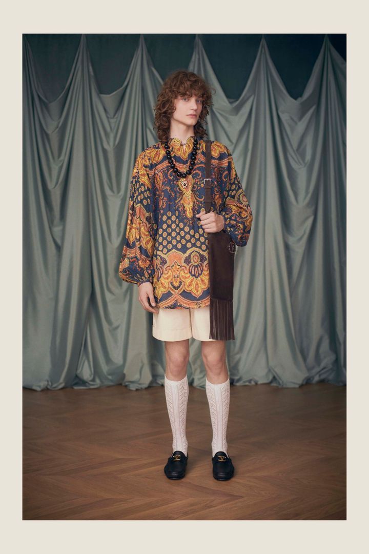 ヴァレンティノ 2025年リゾートコレクションより。