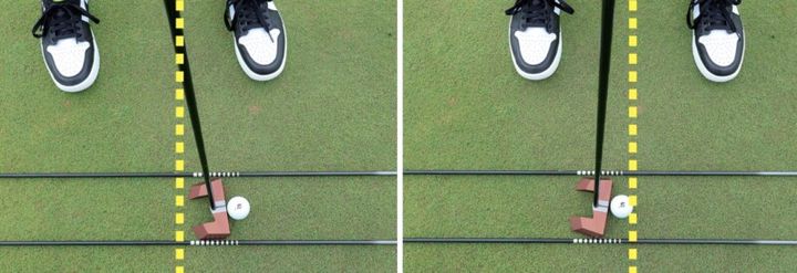 パターで真っ直ぐ構える方法とは…？正しいフェースの向きを解説！