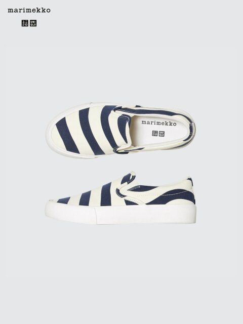 ユニクロレディース値下げキャンバススリッポン