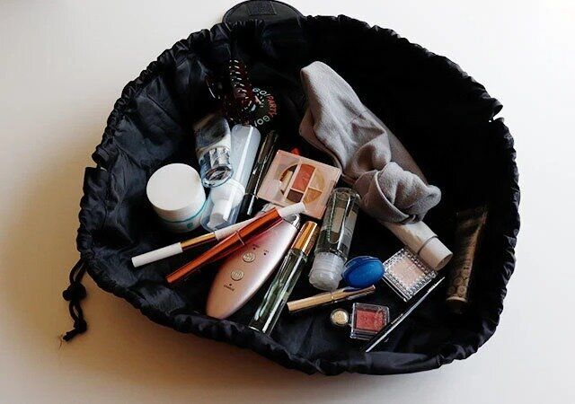 ダイソー コスメ収納巾着