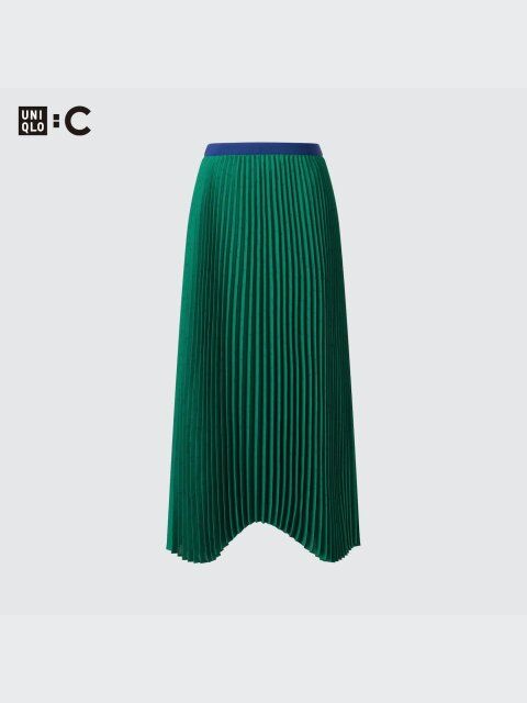 ユニクロのプリーツスカート