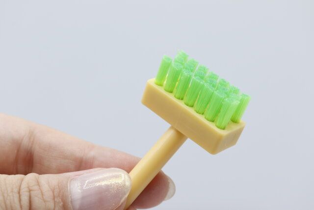 キャンドゥのmini おそうじデッキブラシの毛