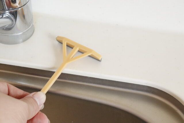 キャンドゥのmini 水切りトンボの使用例