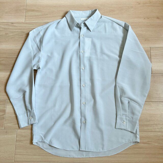 GUイージーケアシアーオーバーサイズシャツ