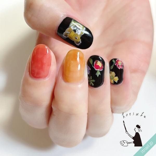 小粒nailが投稿したネイルデザイン [photoid:I0113723] via Itnail Design (735321)