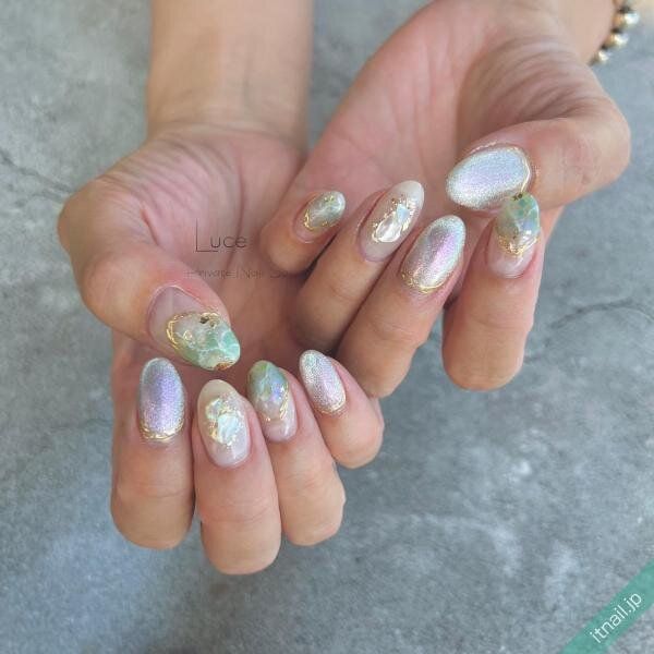 Luceが投稿したネイルデザイン [photoid:I0115621] via Itnail Design (735466)