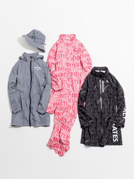 雨の日ゴルフが楽しみになる！ 美シルエットのレインワンピ