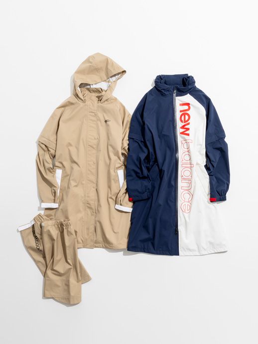 雨の日ゴルフが楽しみになる！ 美シルエットのレインワンピ