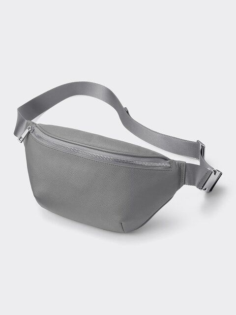 2024夏GU値下げリアルレザーボディバッグ