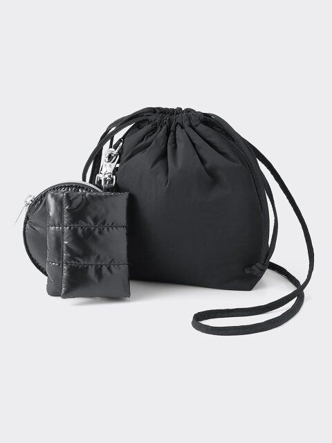 2024夏GU値下げナイロン3セットショルダーポーチ