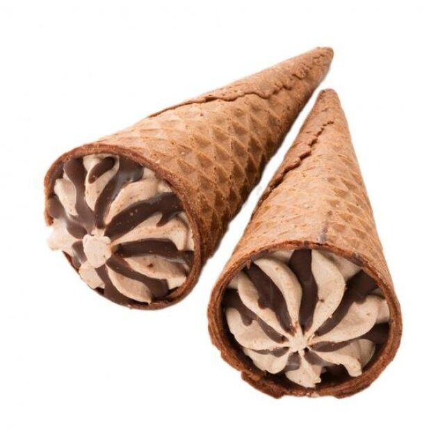 シャトレーゼの定番アイスのシュガーコーン チョコ