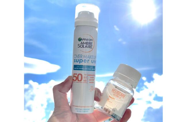 スプレータイプの日焼け止めイメージ画像