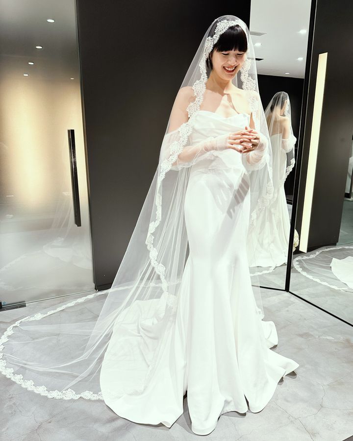 マリアベールは写真撮影のためにチョイス。