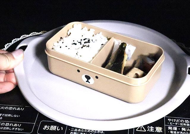 キャンドゥ 電子レンジで使えるトレー 丸型 使用例