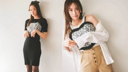 【日向坂46・佐々木久美】花柄とレースで春っぽく♡ 「ビスチエ」の着回し術