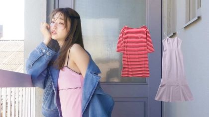 【夏ワンピ】シルエットを最重視♡ 1枚でキマる『ピタピタワンピ』特集