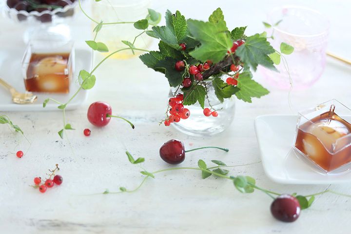 フサスグリのアレンジ