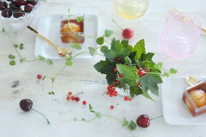 フサスグリのアレンジ