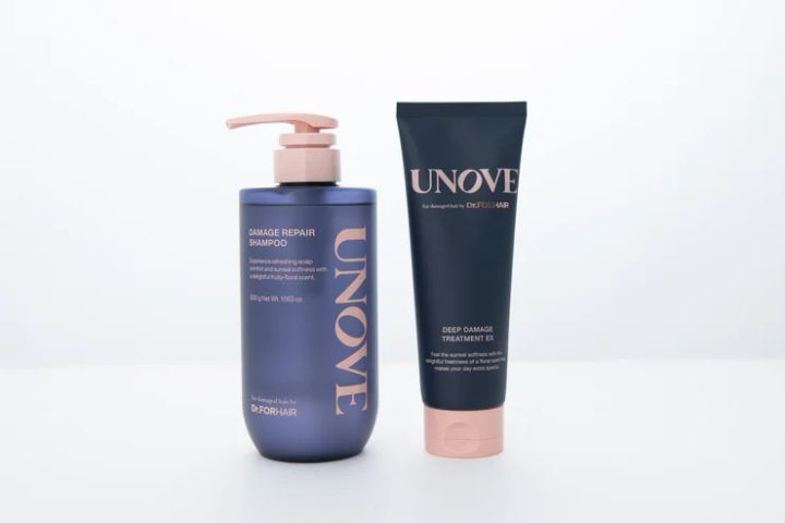 癒しヘアヘア UNOVE アノブ ダメージリペアシャンプー・ディープダメージトリートメントEX 梅雨 雨 湿気広がり うねり 1