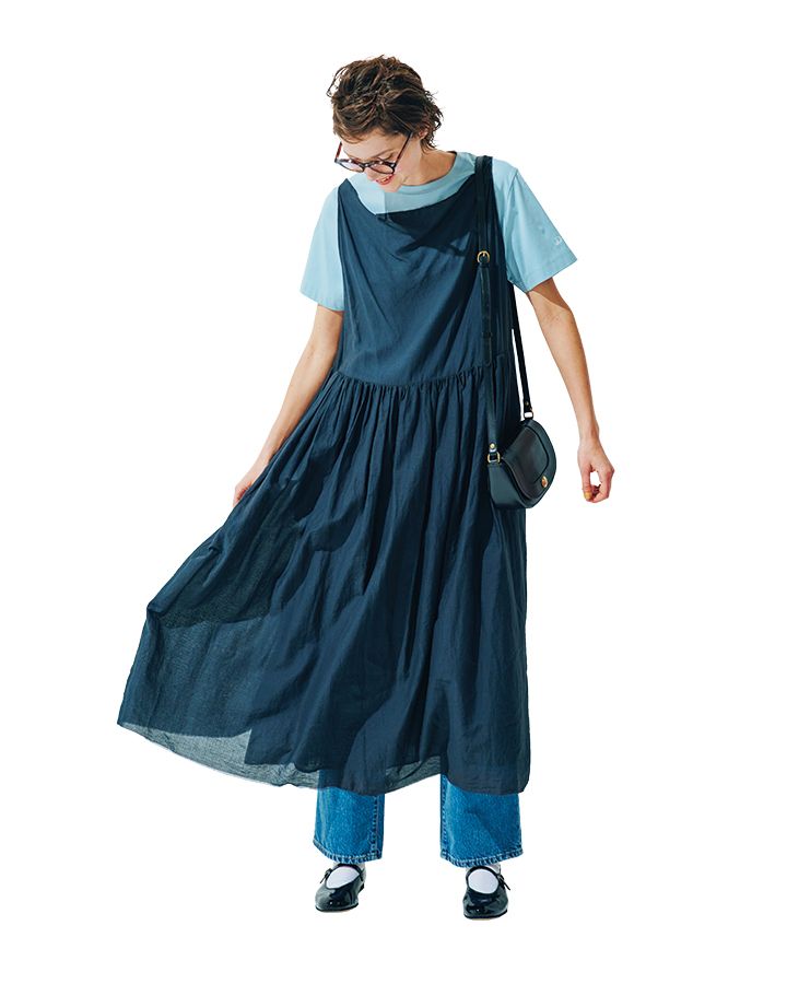 今っぽい！透け感ワンピースの着こなし【本日のFUDGE GIRL-6月21日】