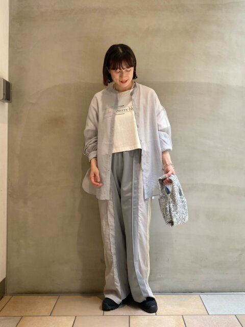 シアートップスのコーデ1